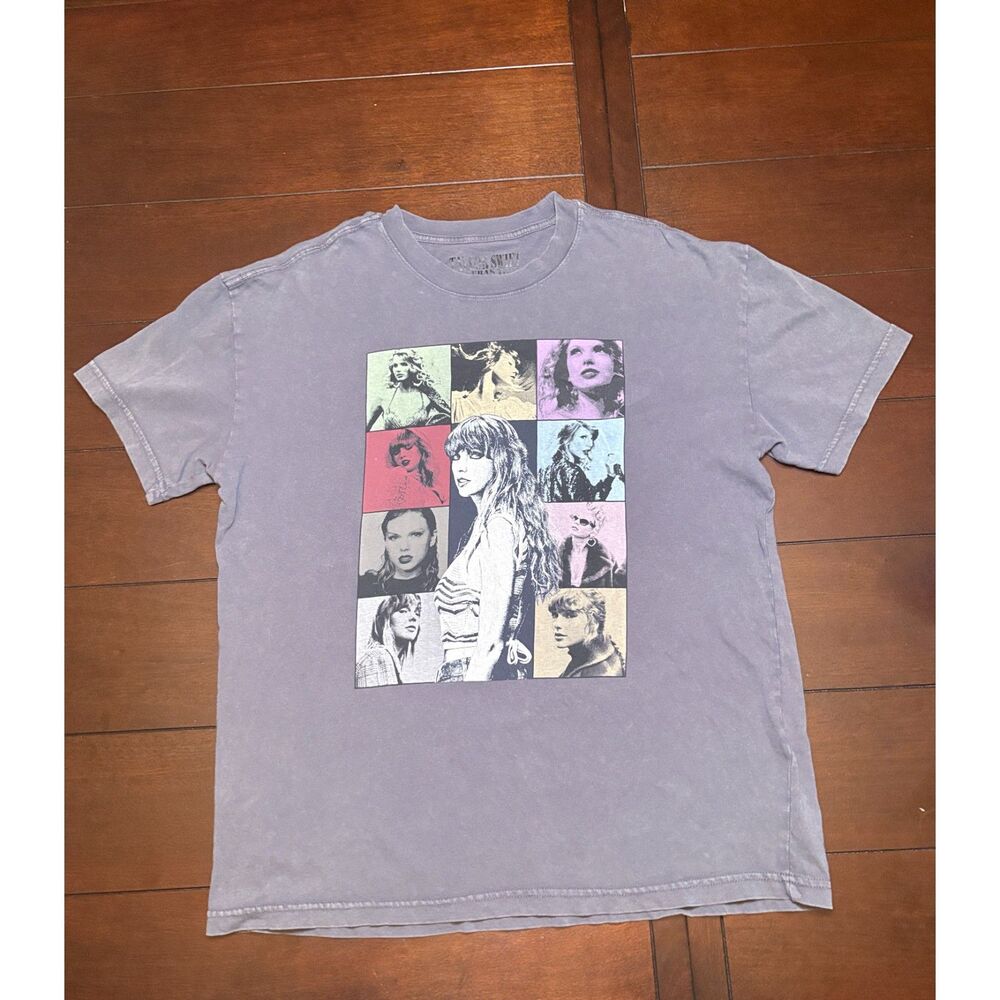 Official Taylor Swift Eras Tour Graphic Tee - Size L (Unisex/Men's fit)